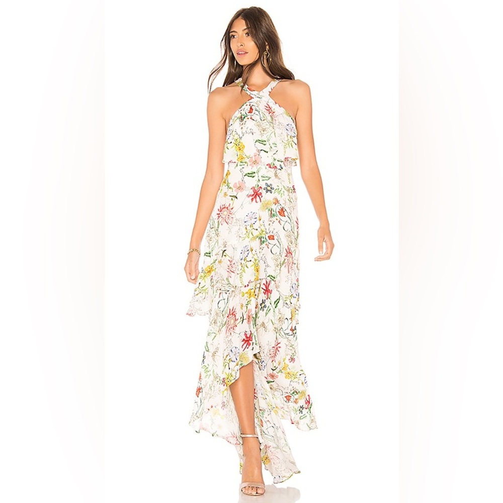 PARKER Fillipa Maxi Dress in Sangria